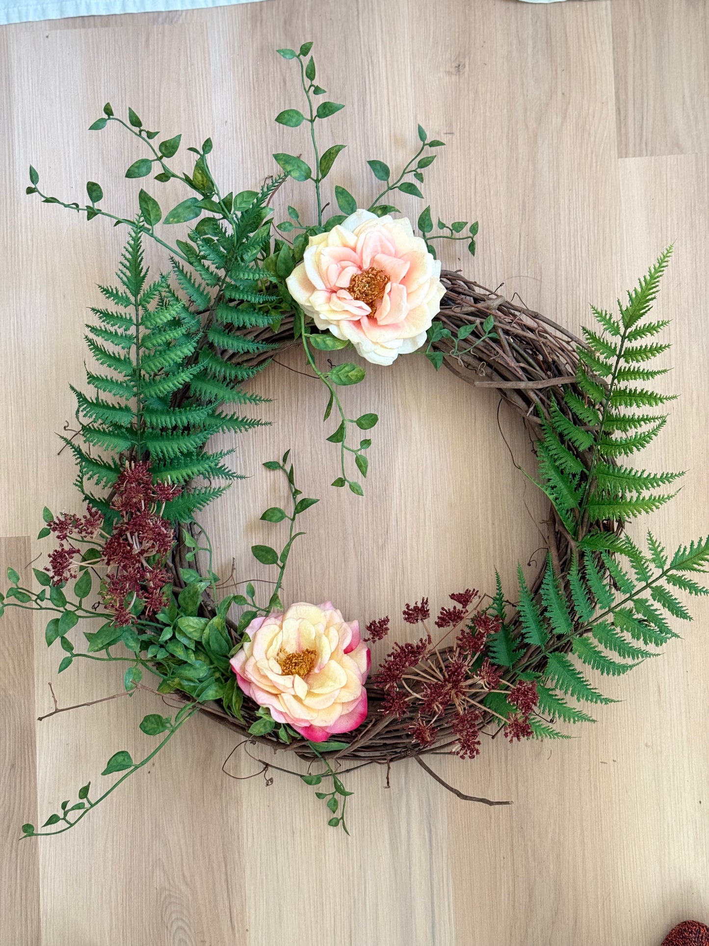 English Garden Wreath