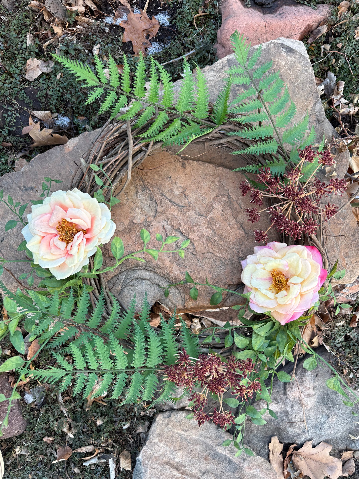 English Garden Wreath