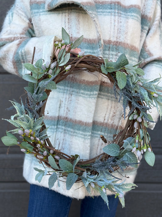 Frosted Twilight Wreath