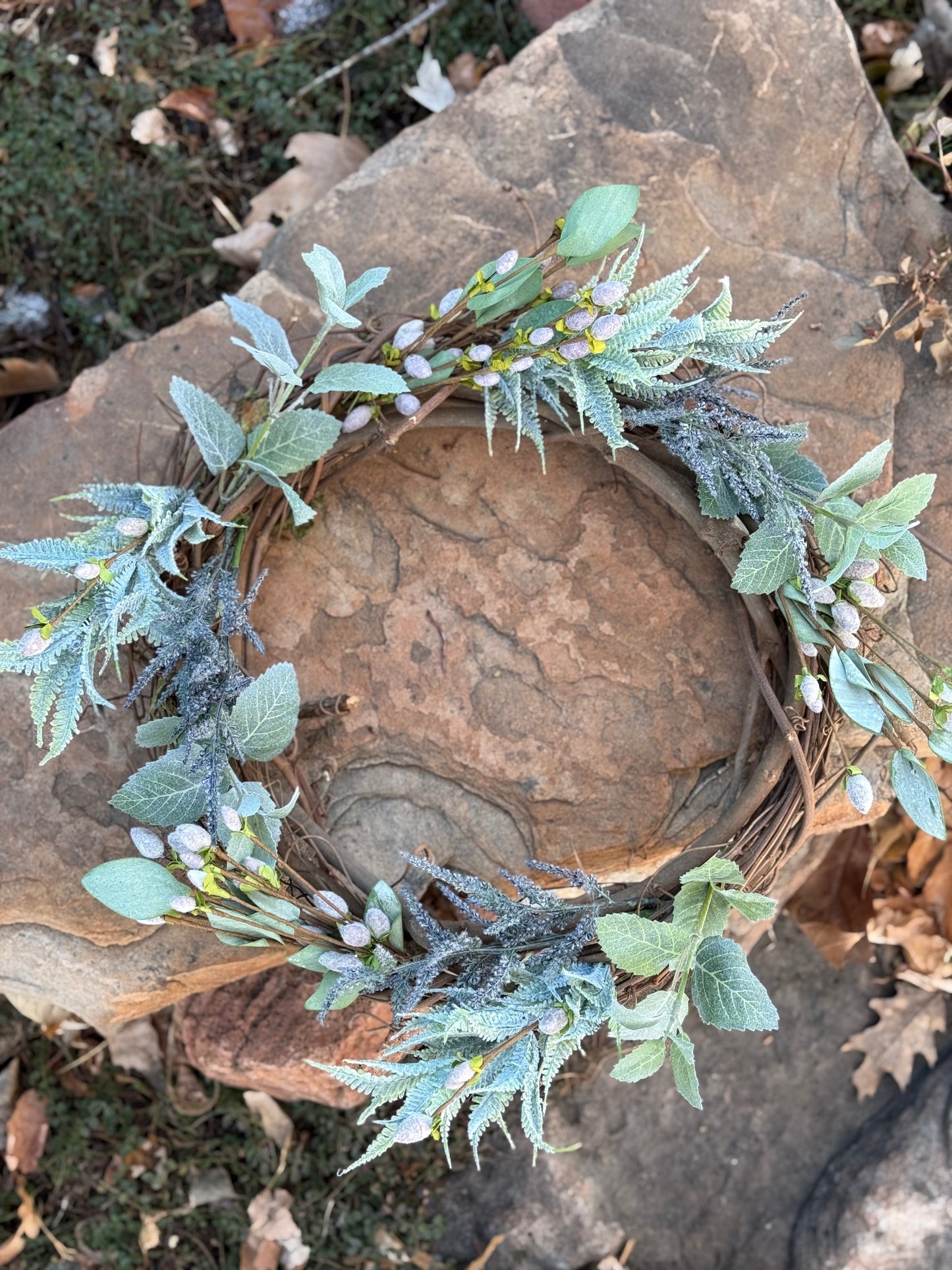 Frosted Twilight Wreath