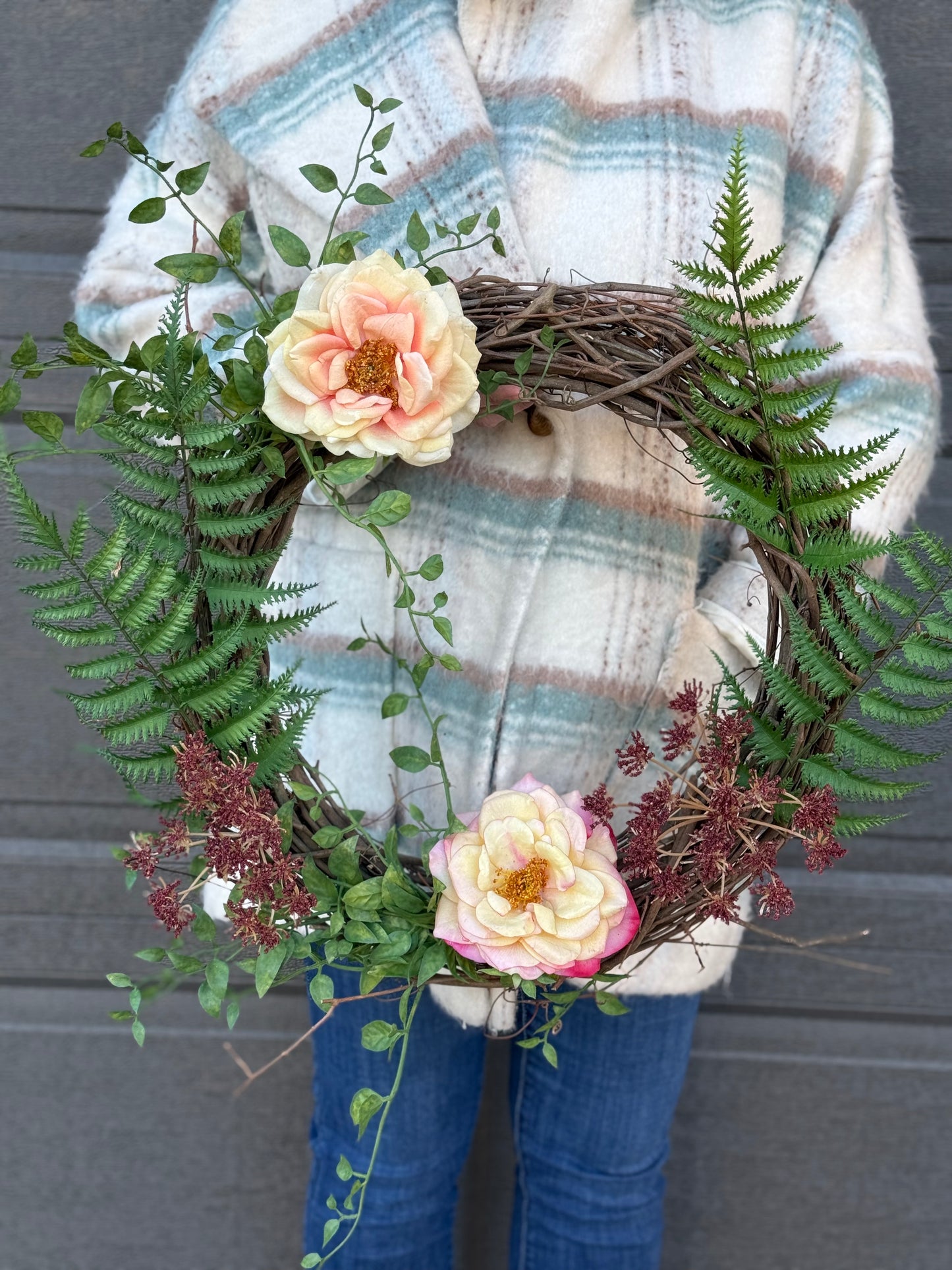 English Garden Wreath