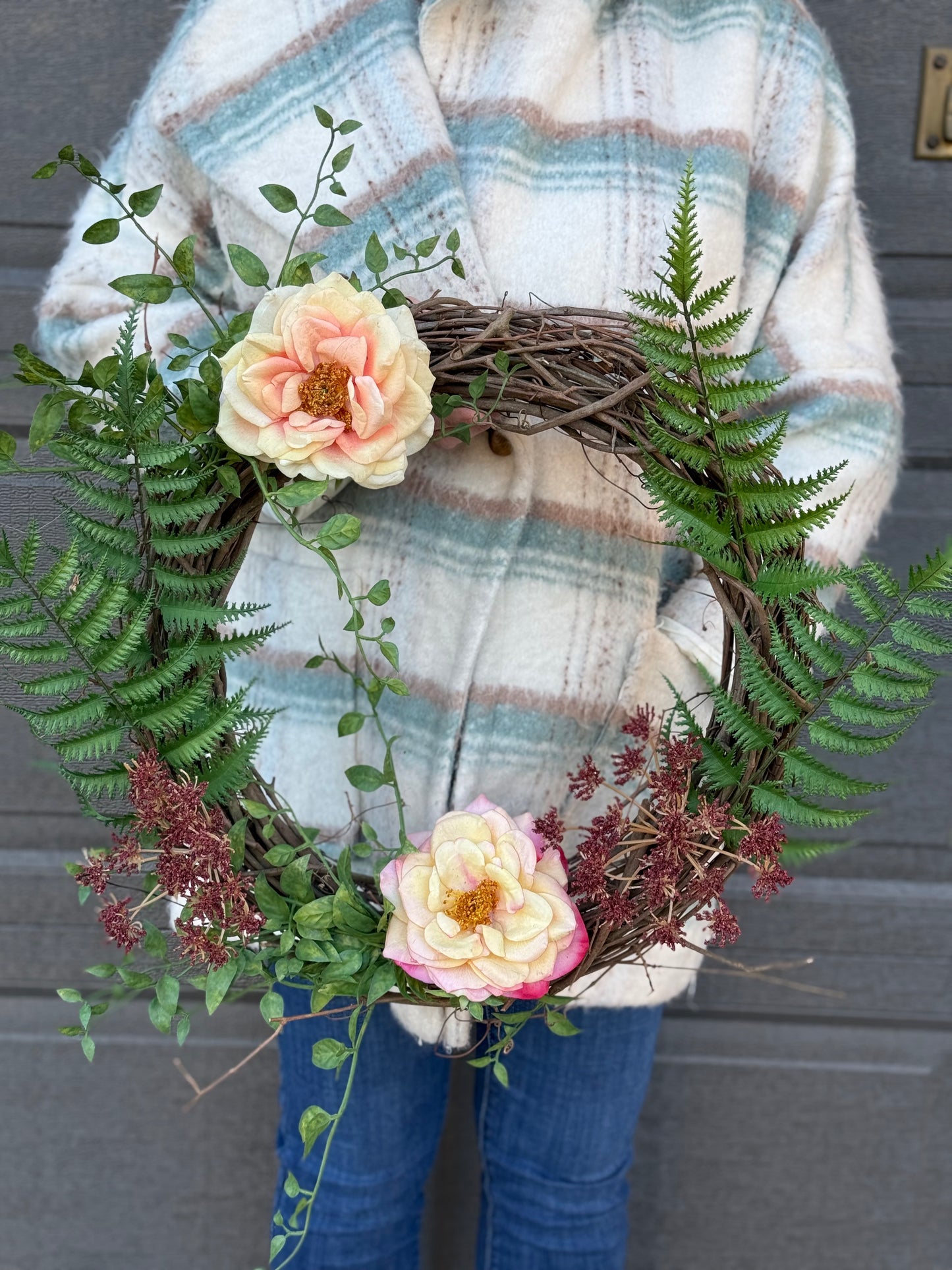 English Garden Wreath