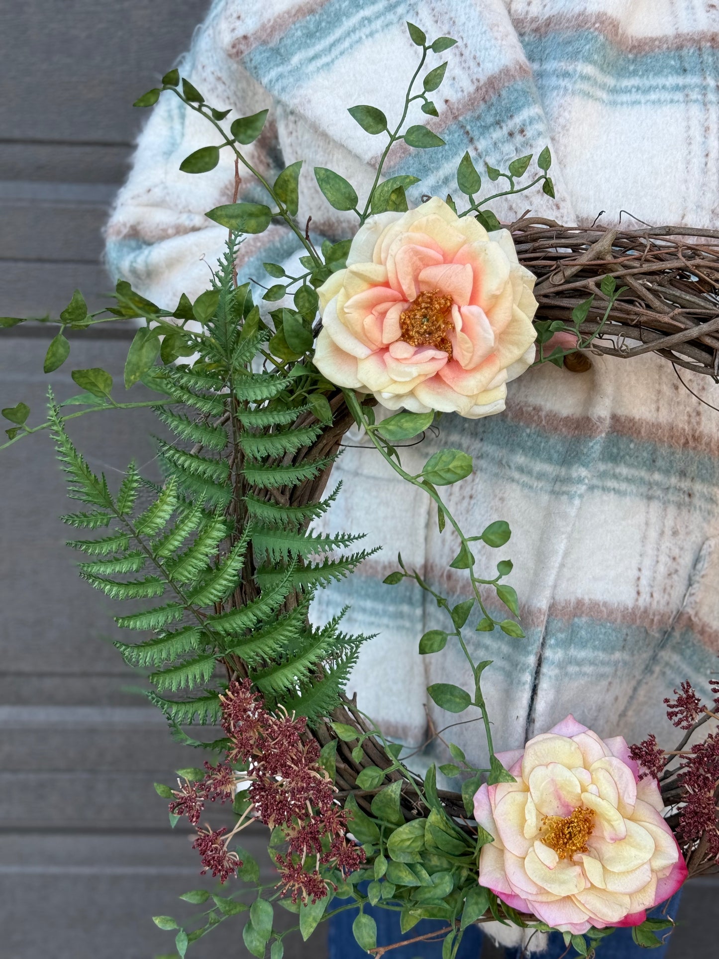 English Garden Wreath